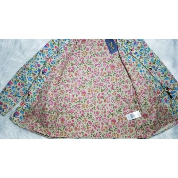 NWT|Polo Ralph Lauren Floral Canvas Barn Jacket, XS - Picture 11 of 16